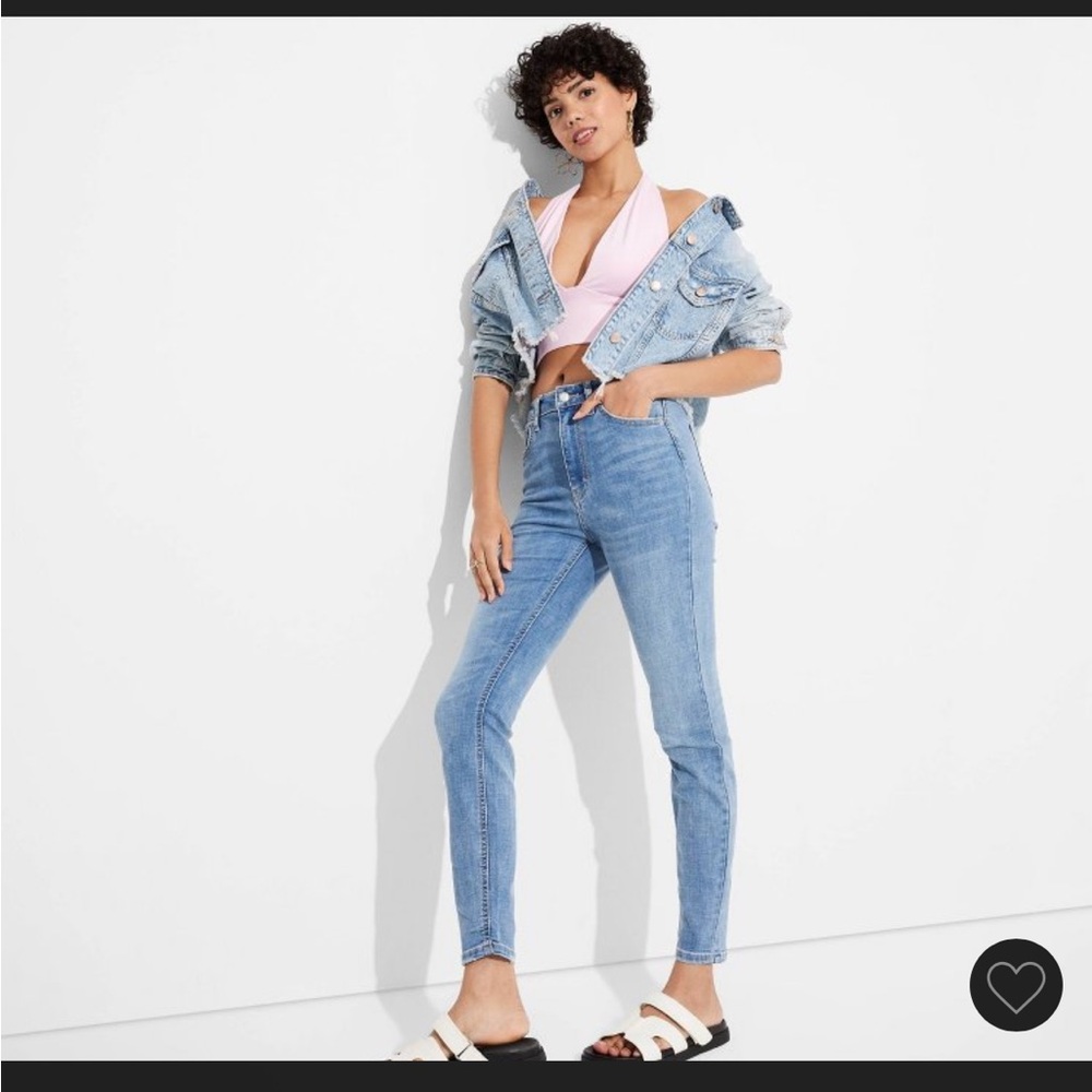 Universal Thread High Rise Blue Jeans - Picture 6 of 6